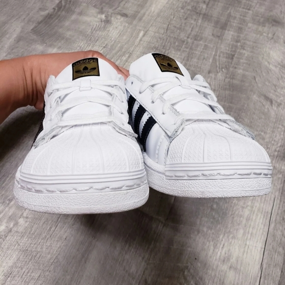 🆕️ Adidas SuperStar ShellToe Youth Size 3 - Picture 12 of 14